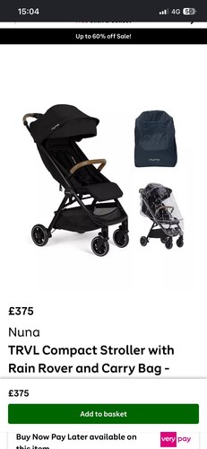 Nuna trvl compact stroller - trvl,
